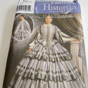 Simplicity Pattern 9761 Civil War Era Full Dress Cosplay Reenactment HALLOWEEN